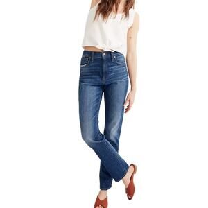 Madewell High Rise Blue Jeans